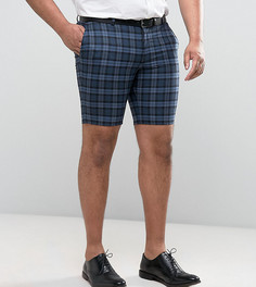 Супероблегающие строгие шорты Noose &amp; Monkey PLUS - Синий