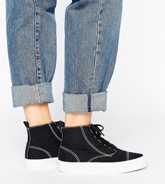 Кроссовки на шнуровке ASOS DAKOTA - Черный
