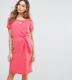 Платье для кормления с вырезом у горловины Mamalicious Maternity - Розовый Mama.Licious