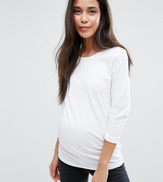 Футболка с рукавами 3/4 New Look Maternity - Белый