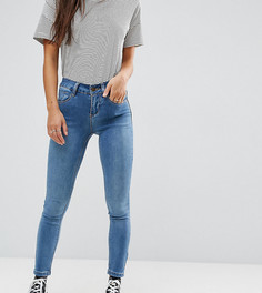 Супероблегающие джинсы для миниатюрных New Look Petite - Синий