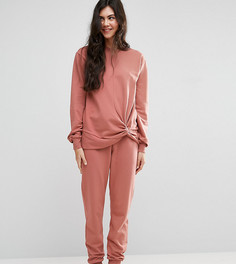 Трикотажные спортивные брюки ASOS TALL LOUNGE - Оранжевый