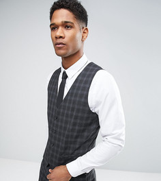 Жилет скинни в клетку Jack &amp; Jones Premium - Серый