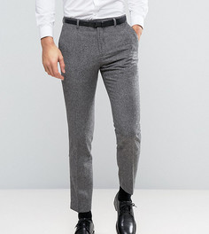 Узкие брюки из твида Burton Menswear - Серый