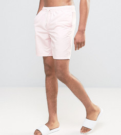 Розовые шорты для плавания средней длины ASOS TALL - Розовый