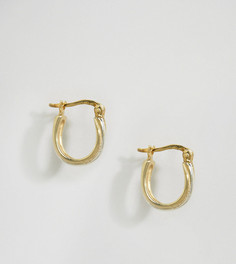 Серебряные серьги-кольца 13 мм ASOS - Серебряный