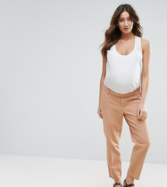 Чиносы для беременных ASOS Maternity - Розовый