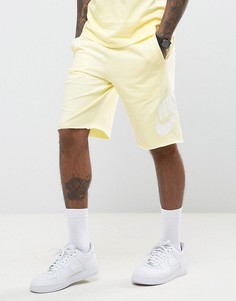 Желтые трикотажные шорты Nike GX1 836277-706 - Желтый