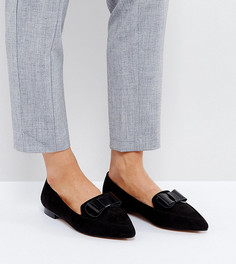 Балетки для широкой стопы ASOS - Черный