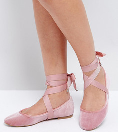 Балетки ASOS LORITA - Розовый