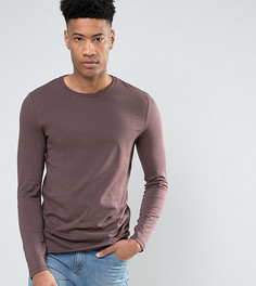 Фиолетовый лонгслив ASOS TALL - Коричневый