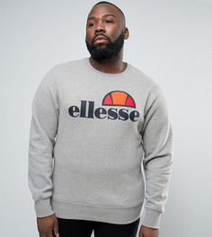 Свитшот с классическим логотипом Ellesse PLUS - Серый