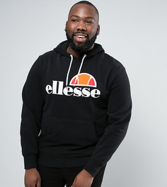 Худи с классическим логотипом Ellesse PLUS - Черный