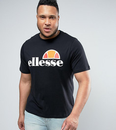 Футболка с классическим логотипом Ellesse PLUS - Черный