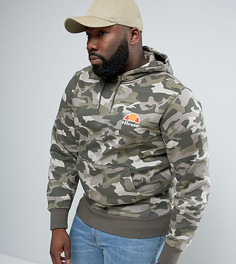 Худи с маленьким логотипом Ellesse PLUS - Зеленый