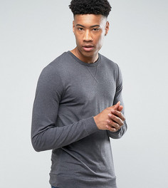 Легкий обтягивающий свитшот ASOS TALL - Серый