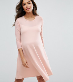 Свободное платье Bluebelle Maternity - Розовый
