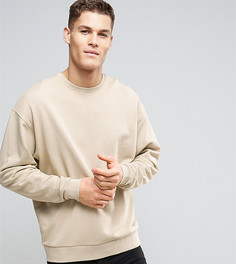 Бежевый оversize-свитшот ASOS TALL - Бежевый