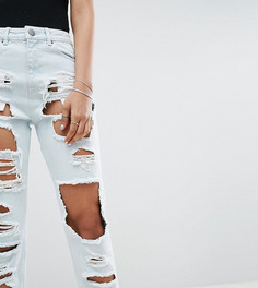 Рваные джинсы в винтажном стиле ASOS TALL ORIGINAL - Синий