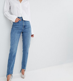 Джинсы в винтажном стиле с лямками ASOS TALL AUTHENTIC - Синий