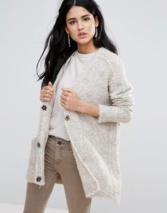 Кардиган из шерсти альпака Free People - Белый