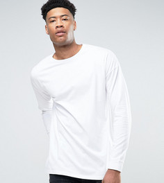 Оверсайз-лонгслив ASOS TALL - Белый