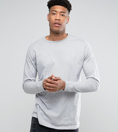Оверсайз-лонгслив ASOS TALL - Серый
