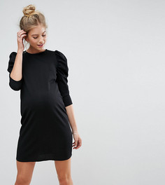 Креповое платье мини ASOS Maternity - Черный