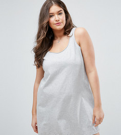 Платье-майка мини ASOS CURVE - Серый