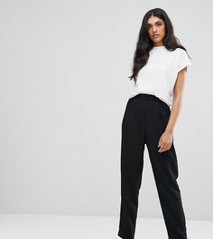 Суженные книзу брюки галифе ASOS TALL - Черный