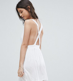 Пляжное платье мини ASOS PETITE - Белый