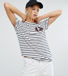 Футболка в полоску Daisy Street Tall - Мульти