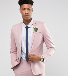Приталенный пиджак пыльно-розового цвета ASOS TALL Wedding - Розовый