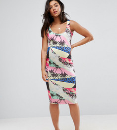Облегающее платье с принтом ASOS Maternity - Мульти