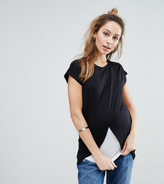 Футболка для кормления ASOS Maternity - Черный