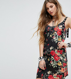 Платье с люверсами на бретельках Reclaimed Vintage Inspired - Черный