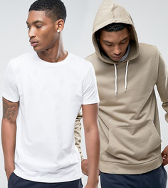 Худи и футболка (2 шт.) ASOS - СКИДКА - Мульти