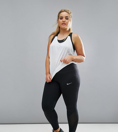 Черные леггинсы Nike Plus Running Power Epic Lux - Черный