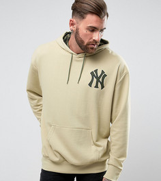 Свободный худи Majestic Yankees эксклюзивно для ASOS - Светло-серый