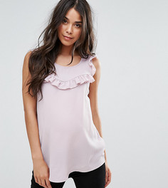 Топ с оборками New Look Maternity - Розовый