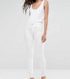 Зауженные джеггинсы с необработанными краями Vero Moda Tall - Белый