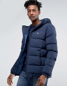 Дутая куртка Lyle &amp; Scott - Темно-синий