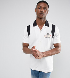 Рубашка классического кроя из вискозы ASOS TALL - Белый