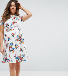 Платье с цветочным принтом ASOS Maternity TALL - Мульти