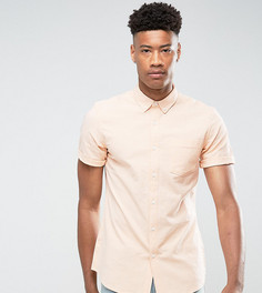 Оранжевая зауженная рубашка ASOS TALL - Оранжевый