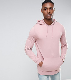 Розовый удлиненный худи ASOS TALL - Розовый