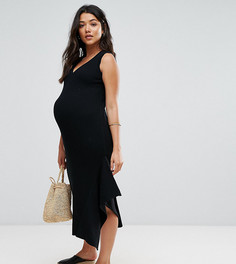 Вязаное платье ASOS Maternity - Черный