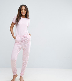 Комбинезон с короткими рукавами ASOS TALL LOUNGE - Бежевый