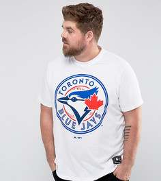 Футболка с принтом Majestic PLUS MLB Toronto Blue Jays - Белый