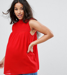 Блузка с высоким воротом ASOS Maternity - Красный